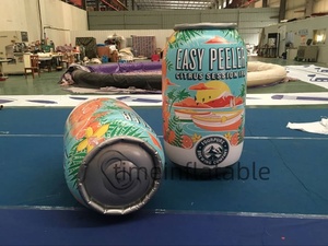 Tùy chỉnh khổng lồ <span class=keywords><strong>Inflatable</strong></span> Bee uống chai lon PVC Oxford kỹ thuật số cho các sự kiện ngoài trời quảng cáo mô hình bơm hơi biển có sẵn - Product Image 4