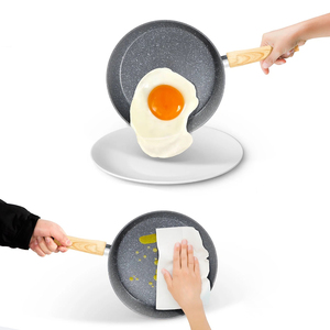 Ensemble de casseroles en céramique antiadhésives de haute qualité, 17 pièces, avec couvercles en verre, ustensiles, compatibles lave-vaisselle et four, pour cuisinières à gaz/à induction - Product Image 3