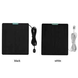 Chargeur <span class=keywords><strong>solaire</strong></span> ETFE 5W pour caméras de sécurité CCTV <span class=keywords><strong>Arlo</strong></span> Pro5S Ultra Pro 3 Ultra2 Extérieur 360 °   <span class=keywords><strong>Panneau</strong></span> <span class=keywords><strong>solaire</strong></span> - Product Image 3