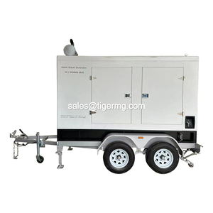 Groupe électrogène sur remorque 5MW 6MW 25kW 30kVA 35kW 60kVA 80kW 80kVA Prix en Thaïlande Générateur 80 kVA - Product Image 1