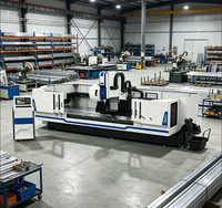 Centro de Procesamiento de Perfiles CNC de Alta Velocidad PC-CNC-6500 de 3 Ejes, Máquina Industrial de Fresado, Taladrado y Roscado para Muros Cortina de Aluminio