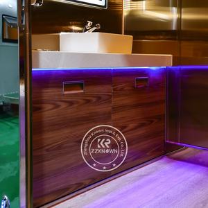 Trailer Ready to Ship Luxury VIP Steel Structure Mobile Toilet <b>Shower</b> Public Outdoor Portable Toilets for Bedroom Workshop Use - Product Image 5