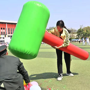 Martillo Inflable JUNAO Thunder Hammer de PVC, Fácil de Instalar, para Romper Globos, Accesorios para Reuniones Anuales, Directo de Fábrica - Product Image 2