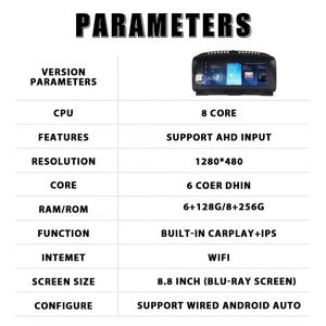 Radio para Auto de 8.8 Pulgadas para BMW Serie 7 E65 E66 2005-2009, Android 13, Navegación GPS, Estéreo, Reproductor Multimedia de Video - Product Image 6