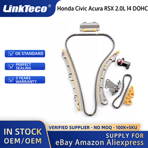 Kit de chaîne de distribution Linkteco pour Honda Civic Acura RSX 2.0L L4 DOHC 2001-2000 14210-PNA-000 14401-PNA-004 14510-PNA-003 TS21830 - Product Image 2