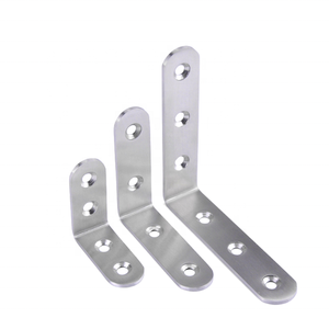 Bền Chất lượng cao thép không gỉ góc bên phải khung với kẽm kết thúc kết nối & Kệ hỗ trợ - Product Image 4