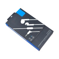Boîte en carton imprimée en couleur avec fenêtre et languette de suspension pour câble de charge USB vers Type C, emballage de vente au détail