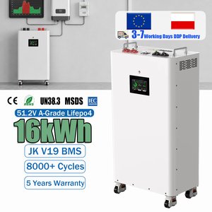 DDP ยุโรป51.2V 16kWh LiFePO4แบตเตอรี่ JK V19 BMS พร้อมเครื่องทำความร้อนตู้แนวตั้งออกแบบบ้าน ESS แบตเตอรี่เก็บพลังงานแสงอาทิตย์ - Product Image 1