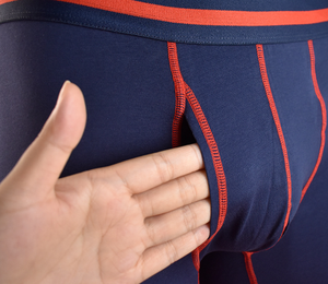 Pantalones Cortos de Compresión de Punto de Talle Alto <span class=keywords><strong>para</strong></span> Hombre, Transpirables, de Algodón y Elastano, Moldeadores de Cuerpo, Control de Abdomen, Pantalones Reductor - Product Image 3