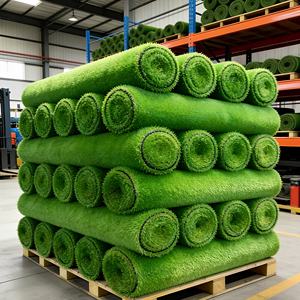 <span class=keywords><strong>Gazon</strong></span> synthétique imperméable de haute qualité 20 mm, tapis d'herbe artificielle souple pour <span class=keywords><strong>terrain</strong></span> de football extérieur, salle de sport, pelouse verte - Product Image 5