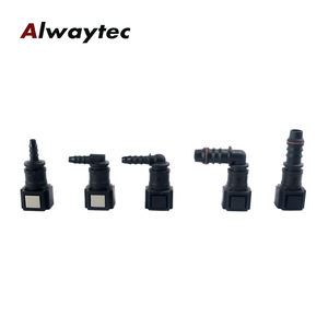 Tabung Nilon Hemat 6.3Mm Konektor Cepat 2 Tombol QC Pas untuk Selang Konektor Cepat ID3 ID6 Suku Cadang Mobil - Product Image 5