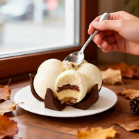 Kreative Baumwollmousse-Kuchenform aus Silikon DIY Handgemachte Blumen-Schokoladen-Pudding-Form OPP-Beutel Lebensmittelecht Transparent Einfaches Entformen