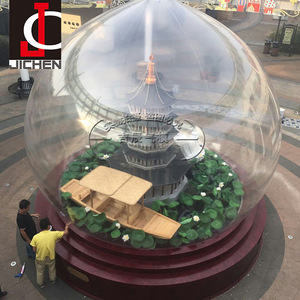 Globo Transparente Inflable JICHEN, Modelo Decorativo Redondo de Plástico, Decoración Navideña - Product Image 2