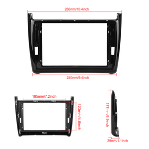 Podofo Cornice Pannello Cruscotto 10.1'' Speciale per <span class=keywords><strong>Volkswagen</strong></span> <span class=keywords><strong>Polo</strong></span> 2012 2013 <span class=keywords><strong>2014</strong></span> 2015 Ingrosso OEM/ODM - Product Image 5