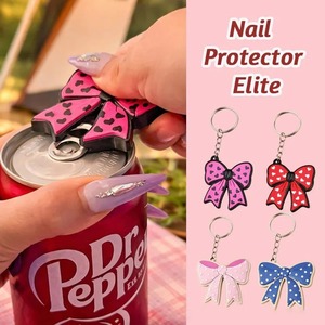 Portable Bottle Opener Keychain Kitchen <b>Bow</b> Keychain Bottle Opener Beautiful And Practical Bottle Opener Keychain Holiday <b>Gift</b> - Product Image 3