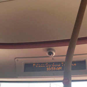 Rj45 6pin PoE 12V 48V DC thời gian thực CCTV Monitor IR tầm nhìn ban đêm bên trong Dome công cộng xe buýt máy ảnh - Product Image 6