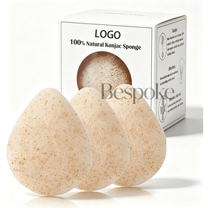<span class=keywords><strong>Éponge</strong></span> faciale Konjac en noyer naturel en forme de goutte d'eau, <span class=keywords><strong>exfoliante</strong></span> douce, outil de soin de la peau écologique, <span class=keywords><strong>éponge</strong></span> nettoyante pour le <span class=keywords><strong>visage</strong></span> et le corps - Product Image 1