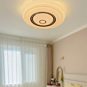 Led trần ánh sáng Hot <span class=keywords><strong>New</strong></span> <span class=keywords><strong>2025</strong></span> xu hướng sản phẩm trong nhà sử dụng màu đen & trắng đèn trần - Product Image 3