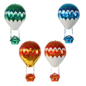 4D grands ballons à Air chaud <span class=keywords><strong>en</strong></span> feuille d'aluminium pour <span class=keywords><strong>voyage</strong></span>, remise de diplôme, aventure, thème Baby Shower, anniversaire, mariage, fournitures de décoration - Product Image 6