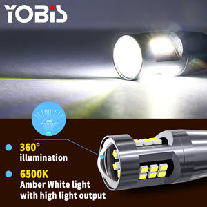 YOBISขายส่งT15 2016-24smd Bcakupย้อนกลับโคมไฟไฟท้ายรถเบรคอัตโนมัติLED Canbus <span class=keywords><strong>WY16W</strong></span> W16W T15 หลอดไฟเลี้ยวสัญญาณหลอดไฟ - Product Image 3