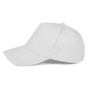Casquette structurée à cinq panneaux, profil haut, en sergé de coton, visière plate, snapback pour homme, style urbain hip-hop