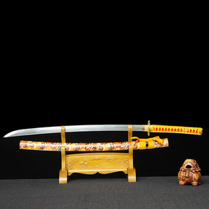 Épée de samouraï Iaiai japonaise en métal forgé à la main, 102 cm, modè<span class=keywords><strong>le</strong></span> « Flame Evil Spirit », cadeau pour homme, objet de collection, vente en gros - Product Image 2