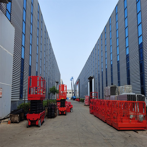 Piattaforma Elevatrice a Forbice Semovente Cingolata da 6m 8m per Lavori Aerei, Elevatore Idraulico Tipo Forbice - Product Image 3