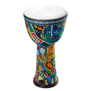 Tamburo africano in PVC da 10 pollici-modelli personalizzati disponibili per i piccoli batteristi - Product Image 1