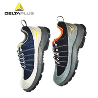 Chaussures de sécurité de chantier Deltaplus Delta RIMINI0 S1P, série Rainbow, tige en mesh, anti-écrasement, anti-perforation, antistatiques, respirantes