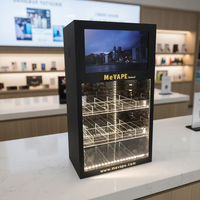 Vitrine d'exposition en acrylique avec écran LED et écran publicitaire LED, présentoirs à cigarettes pour magasins de détail