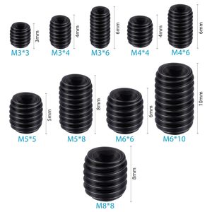 สกรูหัวจม Dongming  ทำจากเหล็กกล้าไร้สนิม 304 มาตรฐาน DIN916 คลาส C A2-70 สำหรับอุปกรณ์ของเล่น - Product Image 4