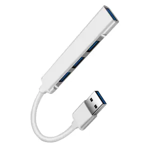 USB C HUB USB Type-C 5 Gbps مقسم متعدد 4 منافذ للكمبيوتر