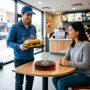 Système d'alarme pour les longues périodes d'attente pour les cuisines de restaurants et les serveurs afin d'améliorer la satisfaction des clients et le taux de rotation des employés - Product Image 1
