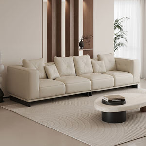 Divano di Lusso dal Design Moderno in Pelle di Alta Qualità a 3 Posti Forma Speciale Divani di Fascia Alta Arredamento <span class=keywords><strong>per</strong></span> <span class=keywords><strong>Soggiorno</strong></span> - Product Image 5