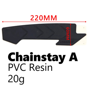 Protecteur de chaîne de vélo de route BUCKLOS MTB, <span class=keywords><strong>protection</strong></span> de <span class=keywords><strong>cadre</strong></span> en silicone durable auto-adhésive pour la <span class=keywords><strong>protection</strong></span> du vélo - Product Image 3