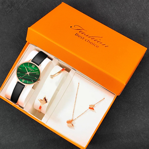 Da <span class=keywords><strong>donna</strong></span> orologi al quarzo collana bracciale set di orologi al quarzo da <span class=keywords><strong>donna</strong></span> <span class=keywords><strong>verde</strong></span> <span class=keywords><strong>orologio</strong></span> regalo set di gioielli relojes <span class=keywords><strong>orologio</strong></span> da polso di lusso da <span class=keywords><strong>donna</strong></span> - Product Image 2
