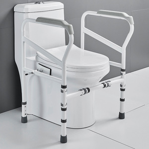 Barra de apoyo plegable antideslizante You Liang para inodoro, dispositivo de asistencia de seguridad para el baño para personas mayores - Product Image 1