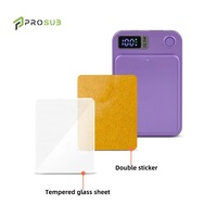 Batería Externa Sublimable Prosub de 5000mAh, Cargador Inalámbrico Magnético Portátil de Carga Rápida con Logotipo Personalizado para iPhone y Android