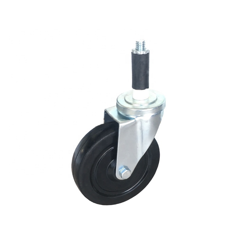 Expandable Adapter Stems Swivel Caster with