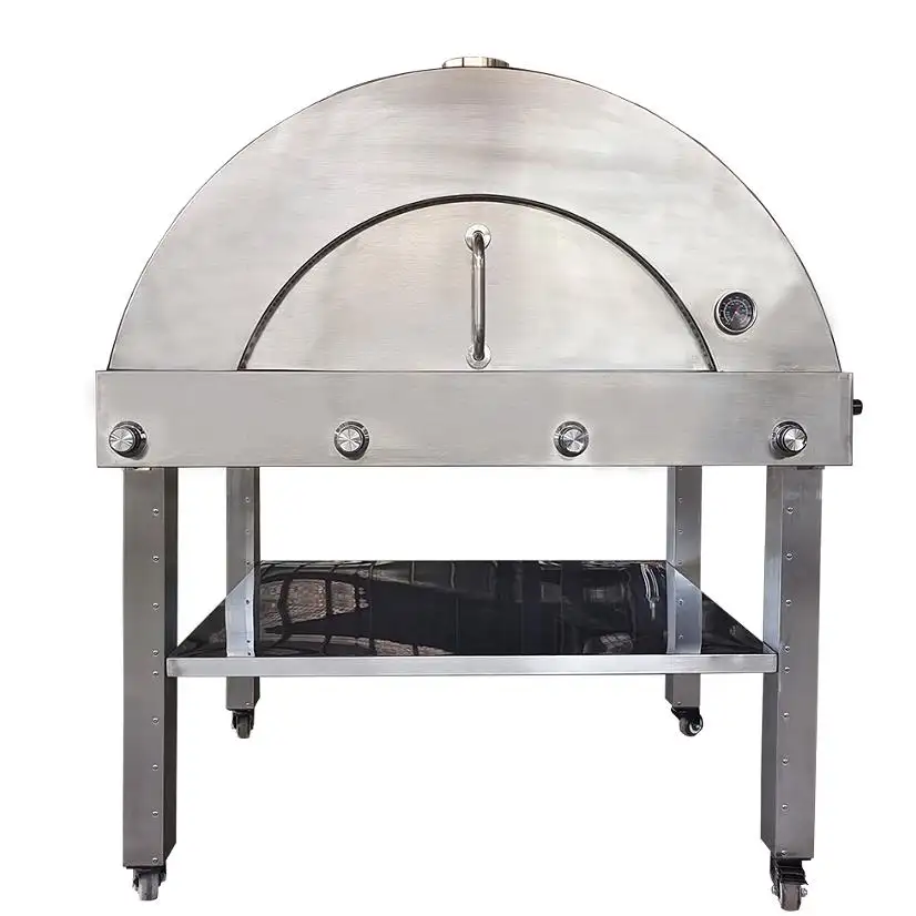 Oem Odm Oven Pizza Baksteen Oven Pizza Gas Commerciële Pizza Oven