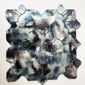 Luxury Modern <strong>Sinitic</strong> 2025 Eco-Friendly Water Resistant Flower Mosaic Art Back Splash Tiles Kitchen Living Room Bathroom Wall - Product Image 1