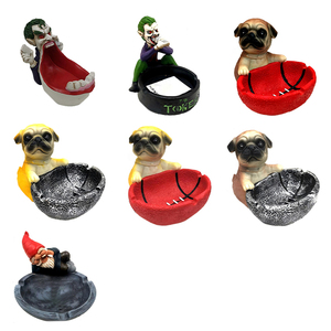 2025 nouveau clown créatif conception en gros logo personnalisé résine céramique drôle cigare <span class=keywords><strong>cendrier</strong></span> décoration de la maison cendriers - Product Image 4