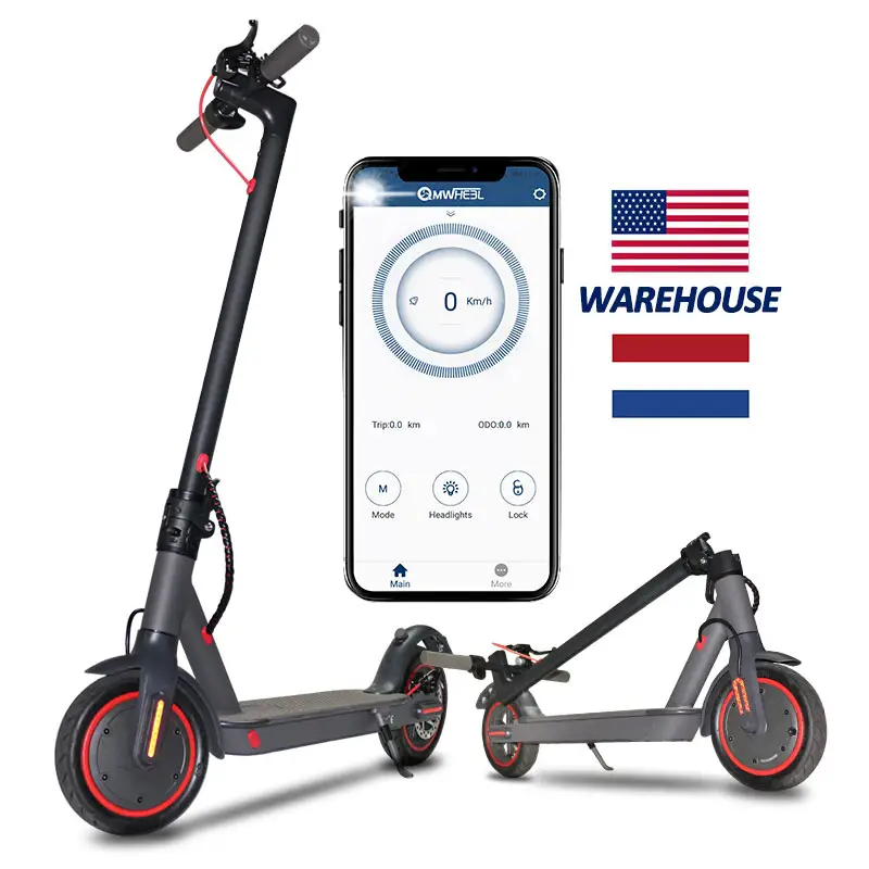 M365 E Electric Scooter Electrique Volwassen Snelle Elektrische Scooter Europa Magazijn Pure Lucht 2 Wheel Unisex H7 36V Tweewielige Scooter