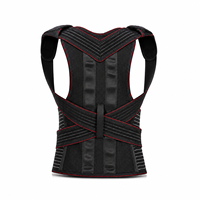YR-420-1 Orthèse dorsale orthopédique, soutien lombaire et des épaules, correcteur de posture claviculaire, confortable, ceinture de fixation vertébrale CE