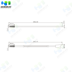 Hanheng Goedkoop En Gemakkelijk Te Hpv Testen Wegwerp Steriele Vrouwelijke Gynaecologische Medische Cervicale Cytologie Borstel Cytobrush - Product Image 2