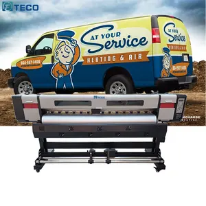 TECO Máy In Sinh Thái Dung Môi Đầu XP600 Chi Phí Thấp 1.8M Dung Môi Sinh Thái Cho Banner/Quảng Cáo