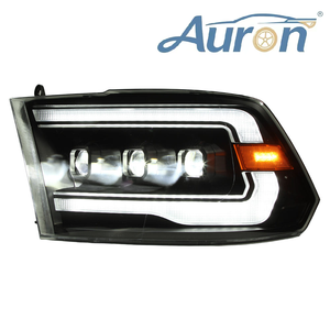 AURON Nouveau Phare Avant LED 32V 6000K 60W 6000 Lumens à Feuilleux pour Dodge Ram 2009-2018 Vente en Gros - Product Image 1