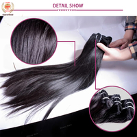 Cheveux Cambodgiens Bruts Non Traités, Lot de Cheveux Humains Indiens en Gros, Cheveux Vietnamiens Lisses Naturels, Mèches de Cheveux Bruts à Donneur Unique