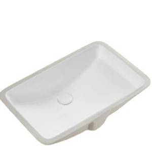 Meuble <span class=keywords><strong>de</strong></span> <span class=keywords><strong>salle</strong></span> <span class=keywords><strong>de</strong></span> <span class=keywords><strong>bain</strong></span> moderne sous comptoir avec lavabo en céramique rectangulaire intégré pour projets hôteliers et d'appartements - Product Image 5
