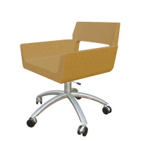 Chaise personnalisée haut de gamme au design moderne pour hôtel Conception de dossier creux avec tissu et éponge haute densité